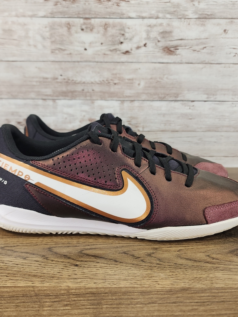 Nike React Tiempo Legend 9 Pro IC “Generations Pack” Purple Mens Soccer Size 8.5